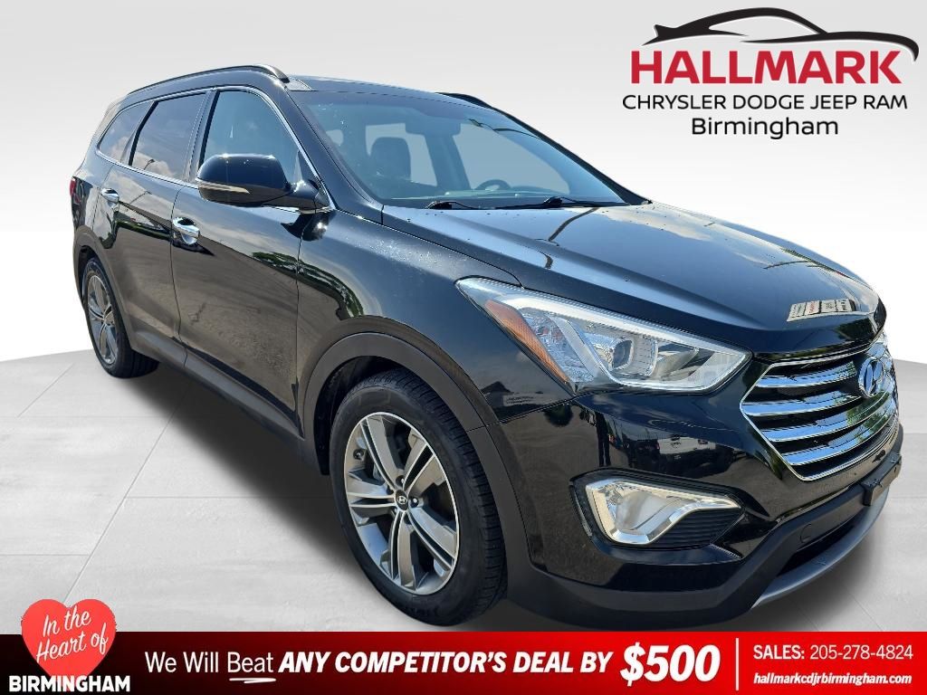 Becketts Black 2015 Hyundai Santa Fe Limited AWD SUV / Crossover All-Wheel Drive 6-Speed Automatic
