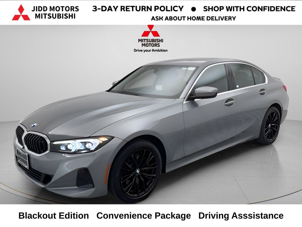Gray 2024 BMW 3 Series 330i xDrive AWD Sedan All-Wheel Drive 8-Speed Automatic