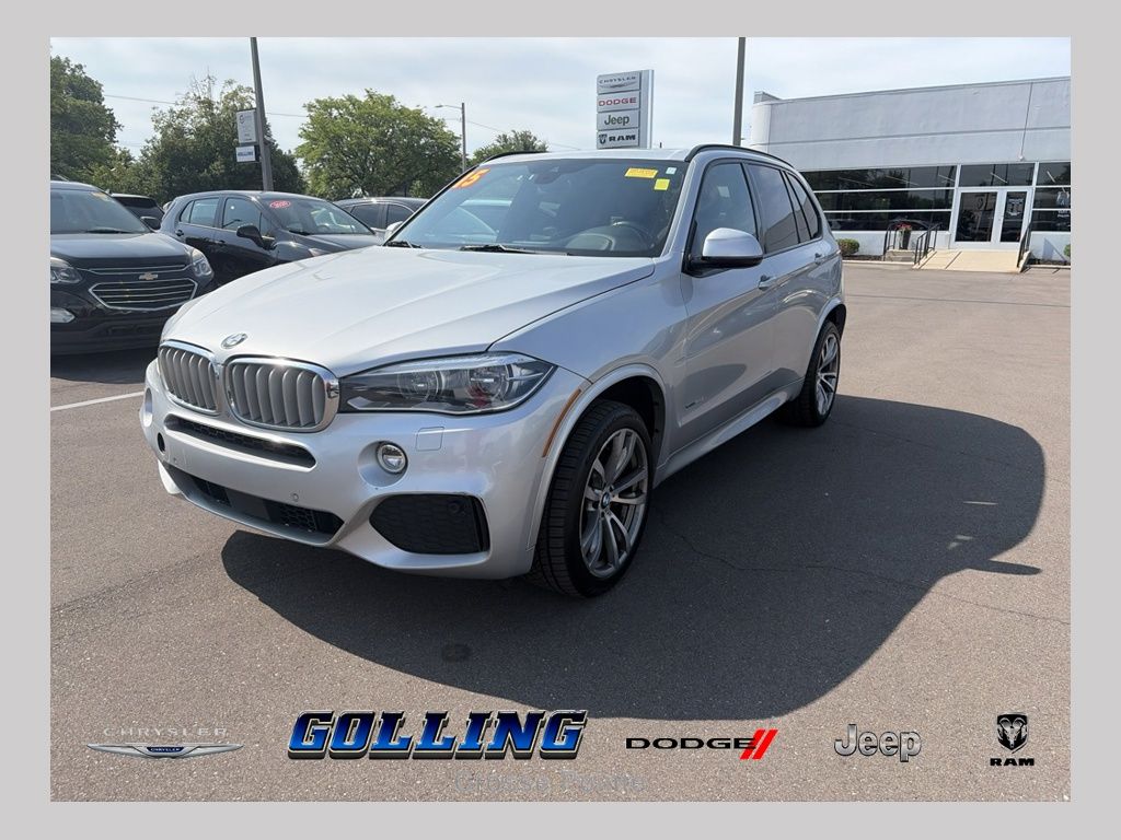 Glacier Silver Metallic 2015 BMW X5 SUV / Crossover All-Wheel Drive 8-Speed Automatic