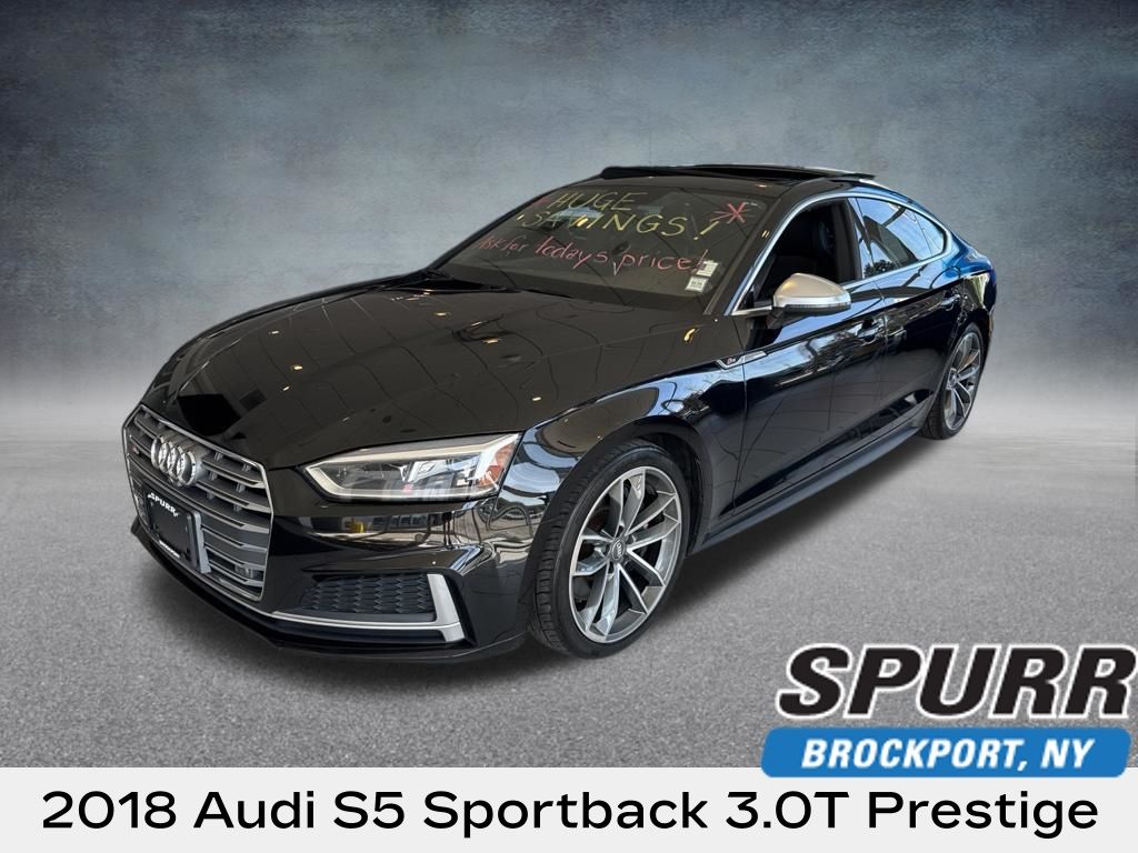 2018 Audi S5 Sportback 3.0T quattro Prestige AWD