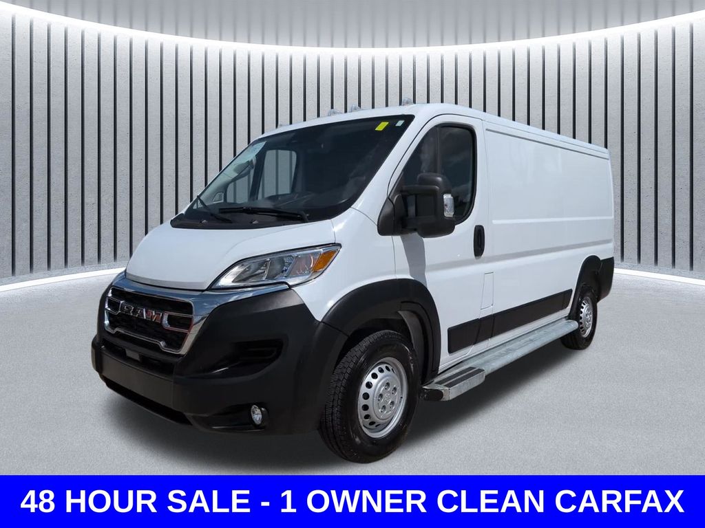 Bright White Clearcoat 2025 RAM ProMaster Van Front-Wheel Drive 9-Speed Automatic