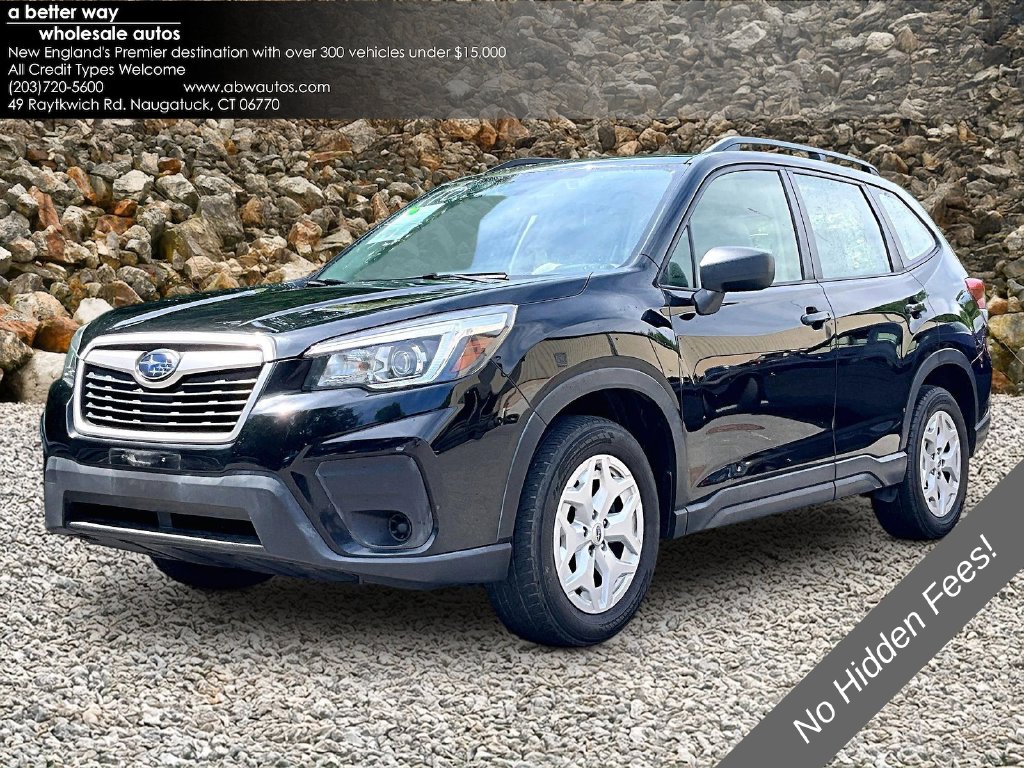 Crystal Black Silica 2020 Subaru Forester SUV / Crossover All-Wheel Drive Continuously Variable Transmission