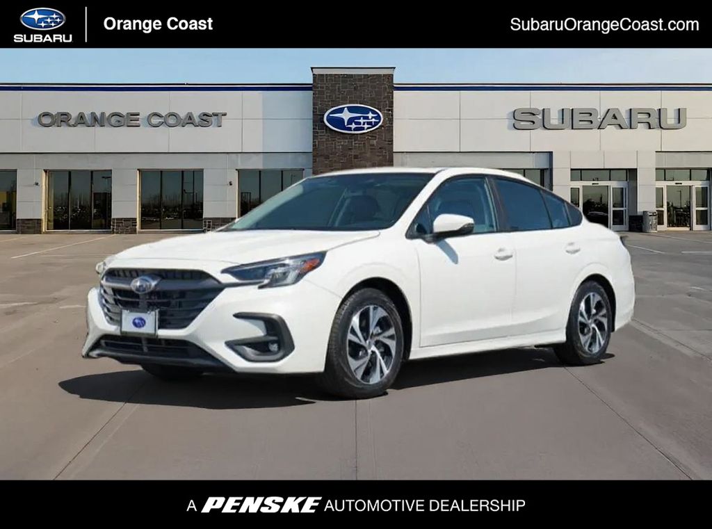Crystal White Pearl 2025 Subaru Legacy Sedan All-Wheel Drive Continuously Variable Transmission