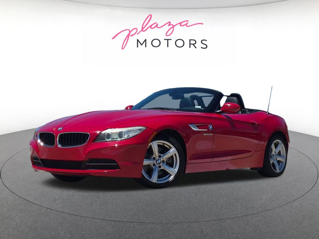 Crimson Red 2015 BMW Z4 Convertible Rear-Wheel Drive Automatic