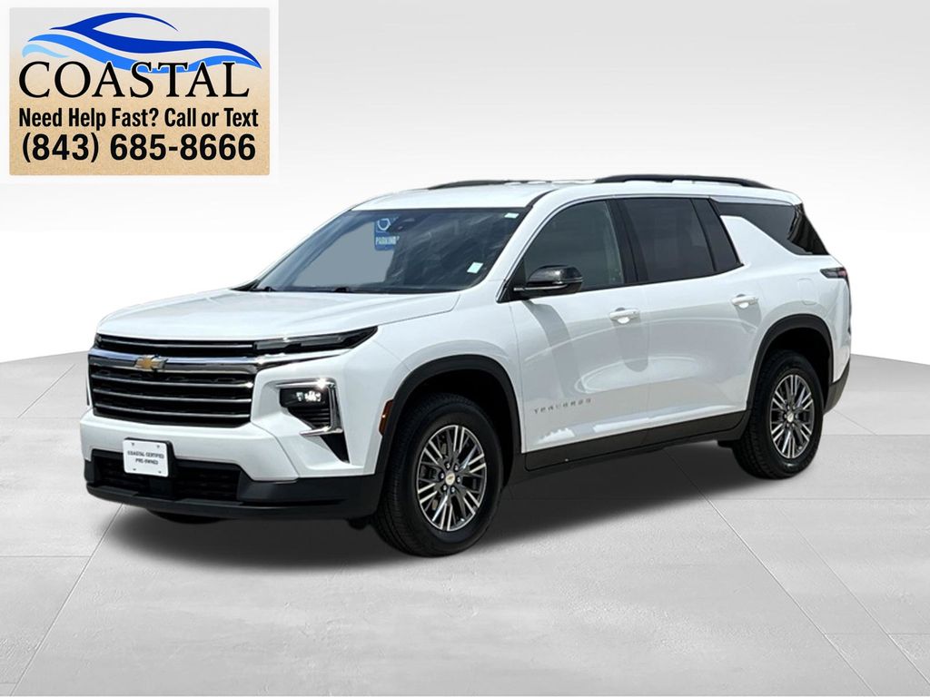 2025 Chevrolet Traverse LT White at Bob Mills Chevrolet