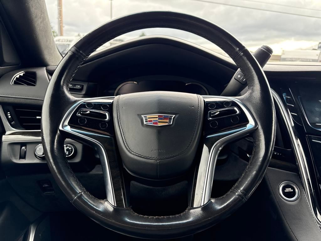 2019 Crystal White Tricoat Cadillac Escalade Platinum Edition 4X4 SUV
