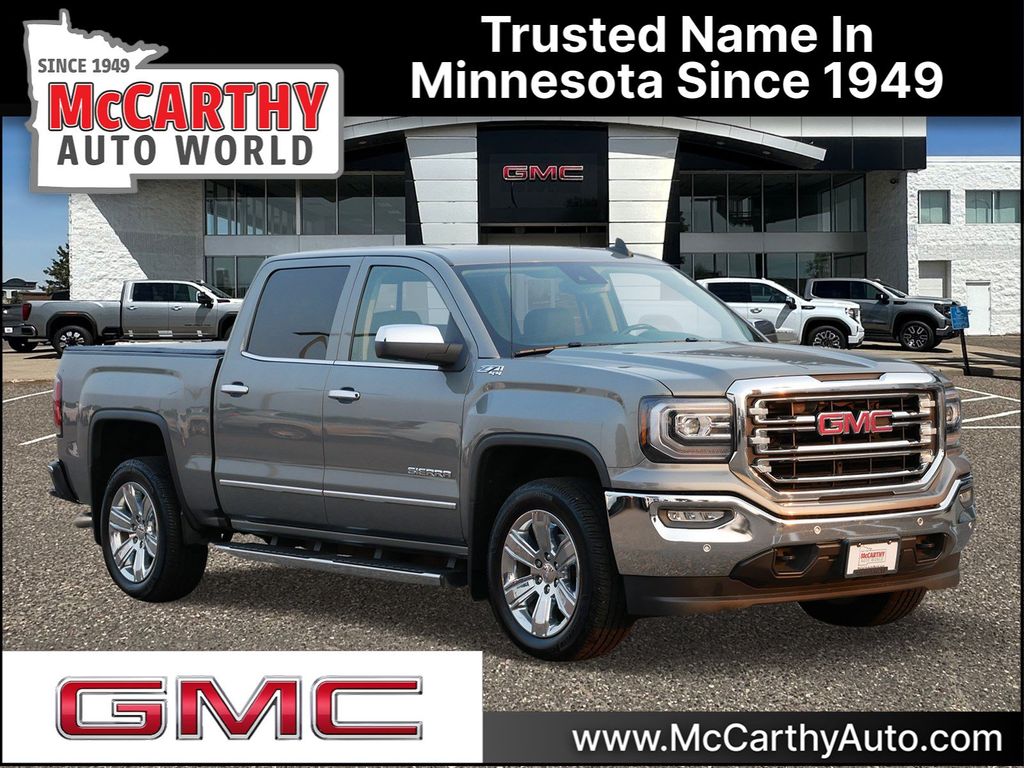 Pepperdust Metallic 2017 GMC Sierra 1500 Pickup Truck Four-Wheel Drive 8-Speed Automatic Overdrive