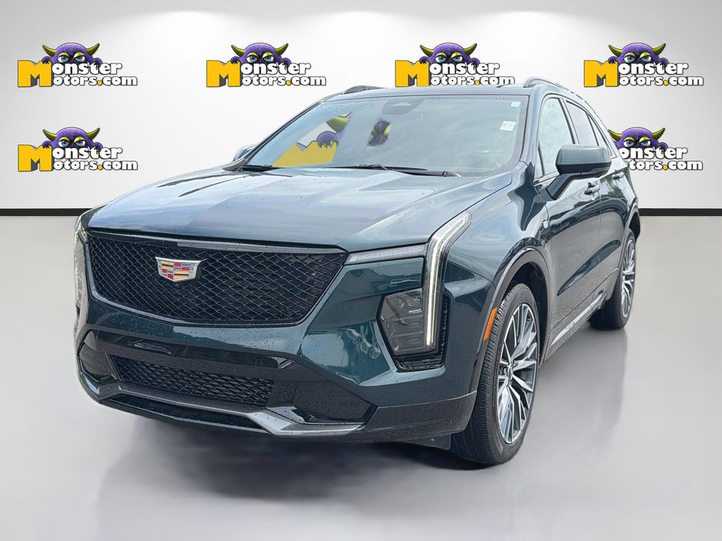 Green 2024 Cadillac XT4 SUV / Crossover Four-Wheel Drive 9-Speed Automatic