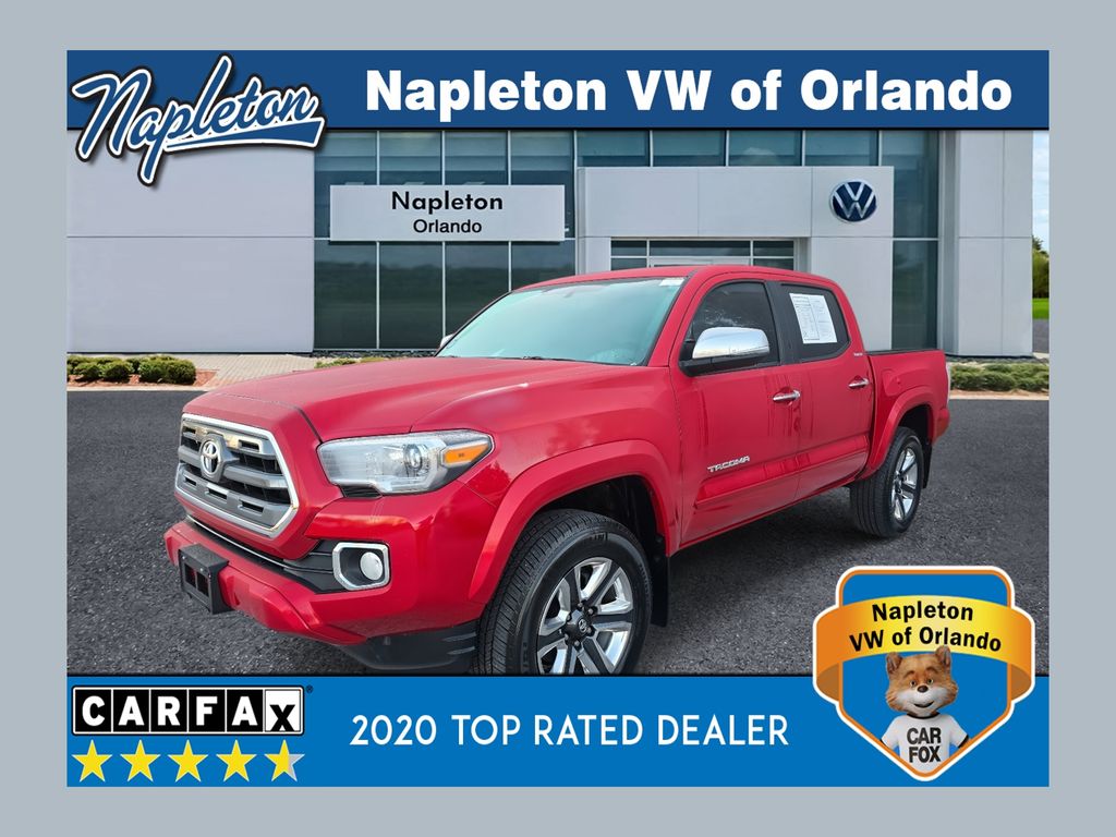 2017 Toyota Tacoma Limited V6 Double Cab 4WD