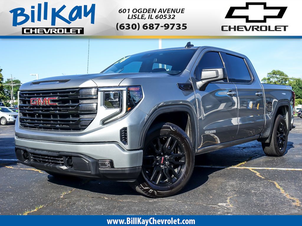 Sterling Metallic 2024 GMC Sierra 1500 Pickup Truck Four-Wheel Drive 8-Speed Automatic