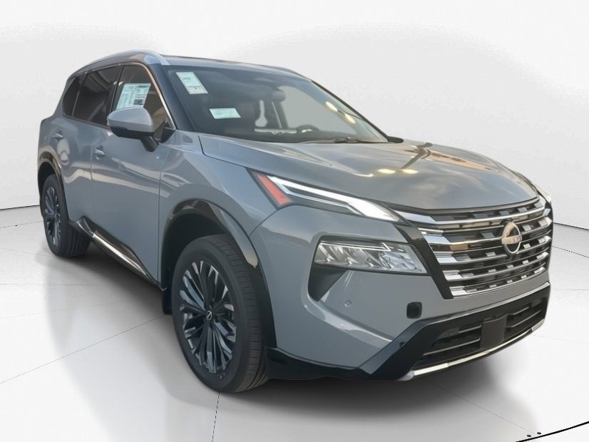 2025 Boulder Gray Pearl Nissan Rogue Platinum FWD SUV