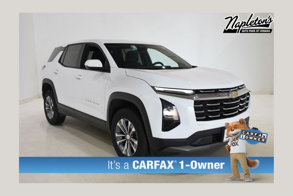 Summit White 2025 Chevrolet Equinox SUV / Crossover Front-Wheel Drive Continuously Variable Transmission