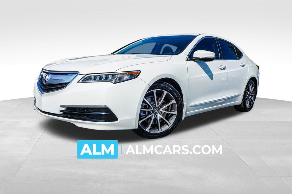 Bellanova White Pearl 2015 Acura TLX Sedan Front-Wheel Drive 9-Speed Automatic