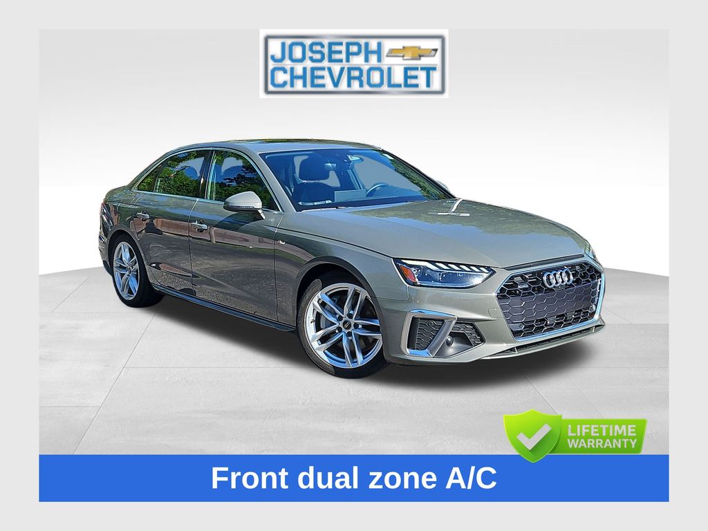 Gray 2024 Audi A4 Sedan All-Wheel Drive 7-Speed Automatic