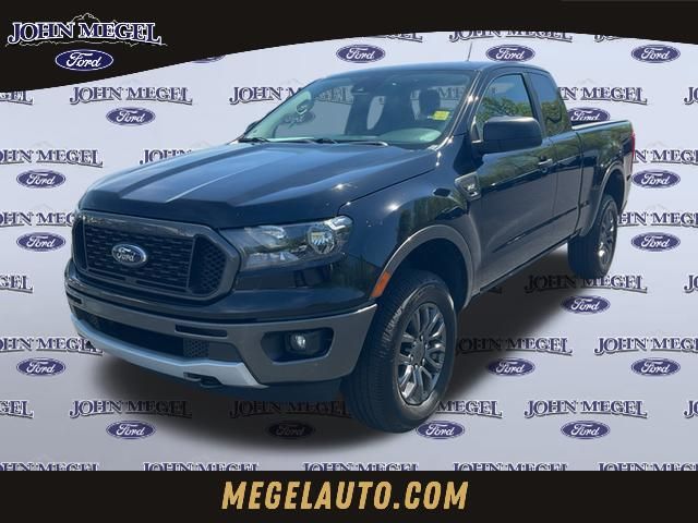 Shadow Black 2020 Ford Ranger XLT SuperCab 4WD Pickup Truck Four-Wheel Drive Automatic