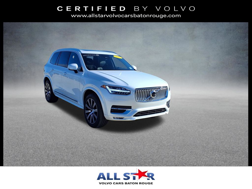 Crystal White 2025 Volvo XC90 B5 Core Bright Theme AWD SUV / Crossover All-Wheel Drive Automatic