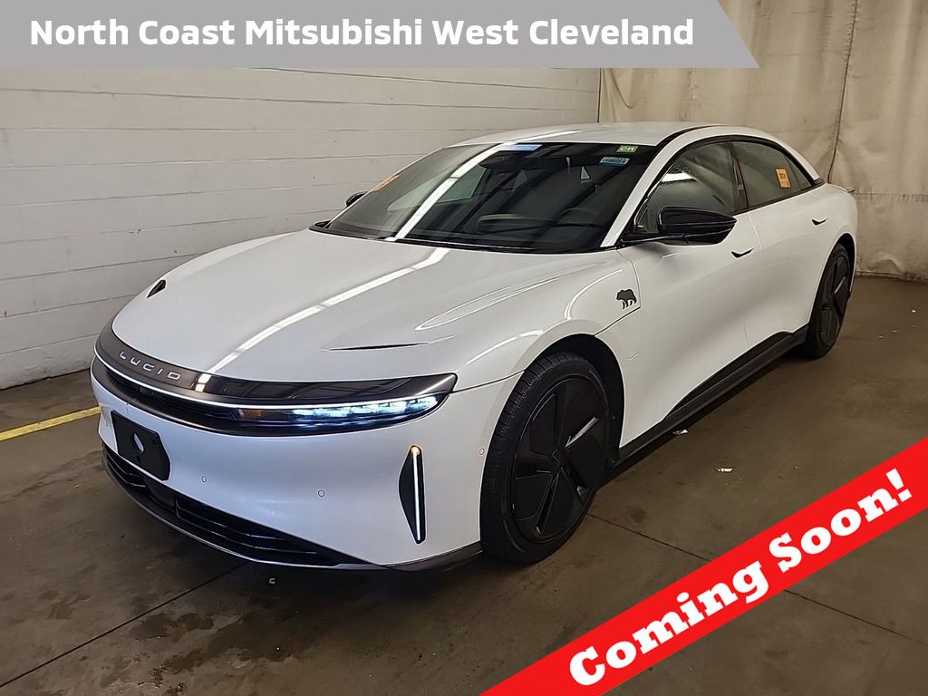 White 2024 Lucid Air Touring AWD Sedan All-Wheel Drive 1-Speed Automatic