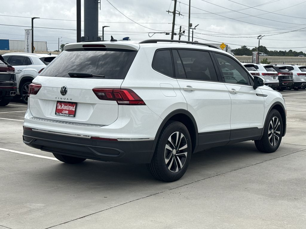 2023 Volkswagen Tiguan 2.0T S White at DeMontrond Gulf Freeway