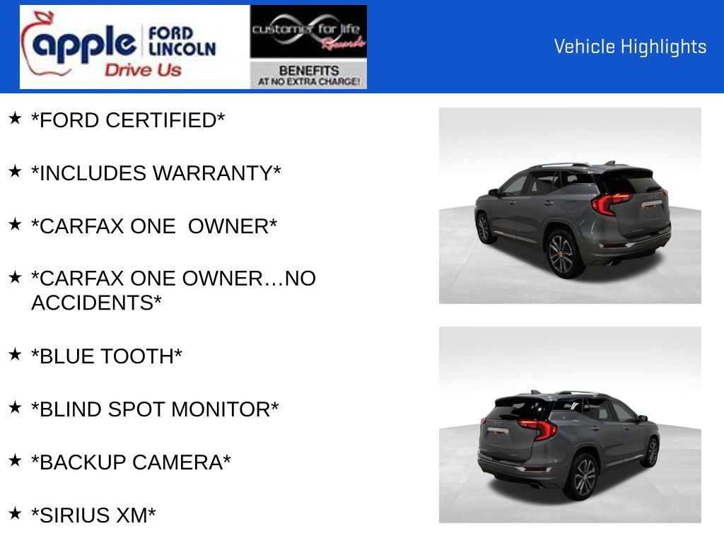 2020 GMC Terrain AWD Denali