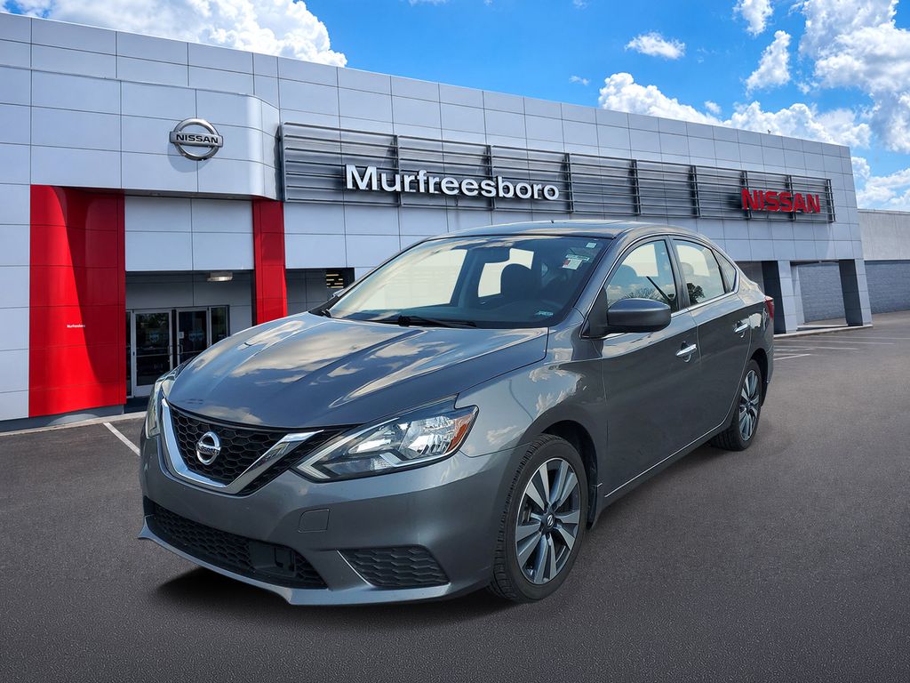 Gray (Gun Metallic) 2019 Nissan Sentra Sedan Front-Wheel Drive Continuously Variable Transmission