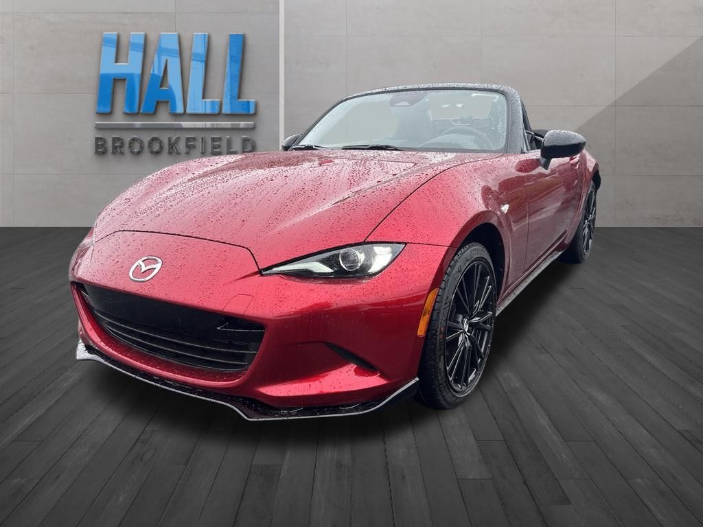 Soul Red Crystal Metallic 2026 Mazda MX-5 Miata Convertible Rear-Wheel Drive 6-Speed Manual