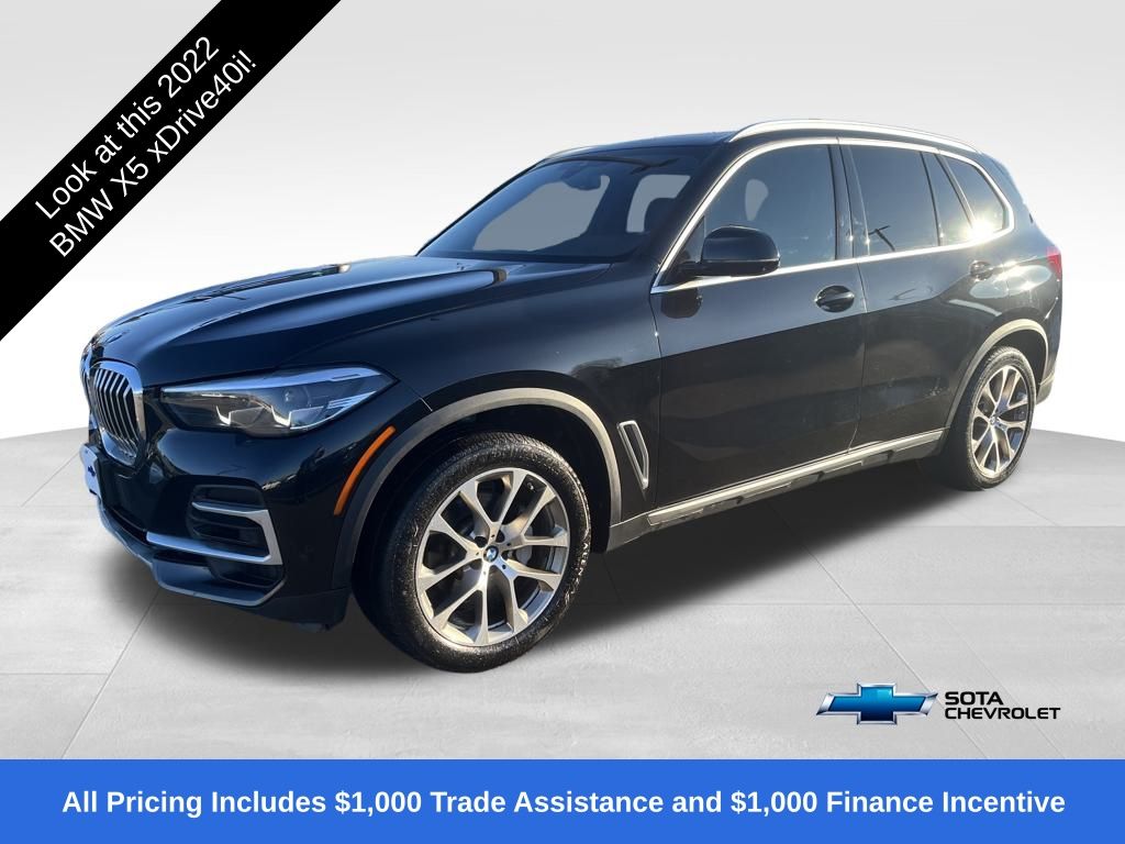 2022 BMW X5 xDrive40i AWD