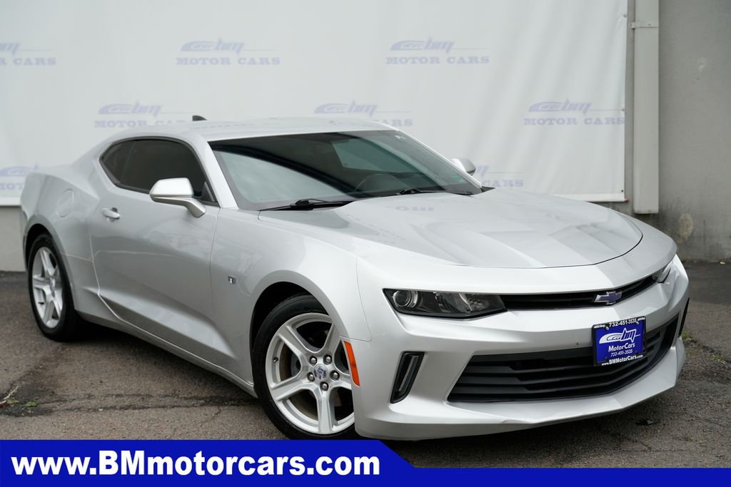 Silver Ice Metallic 2016 Chevrolet Camaro Coupe Rear-Wheel Drive 8-Speed Automatic