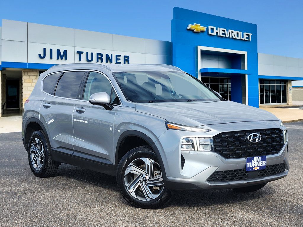 Shimmering Silver Pearl 2023 Hyundai Santa Fe SEL AWD SUV / Crossover All-Wheel Drive 8-Speed Automatic