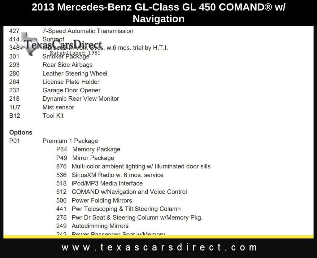 2013 Mercedes-Benz GL-Class GL 450 14