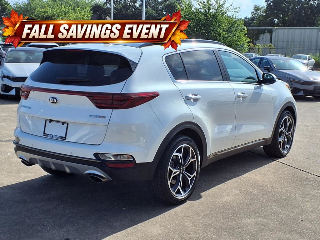 2021 Kia Sportage SX White at DeMontrond Auto Country