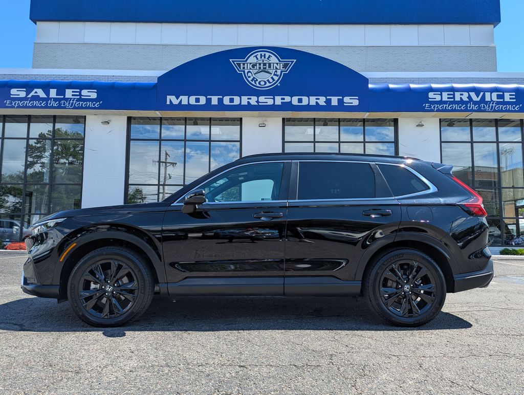 Black 2024 Honda CR-V Hybrid SUV / Crossover All-Wheel Drive Continuously Variable Transmission