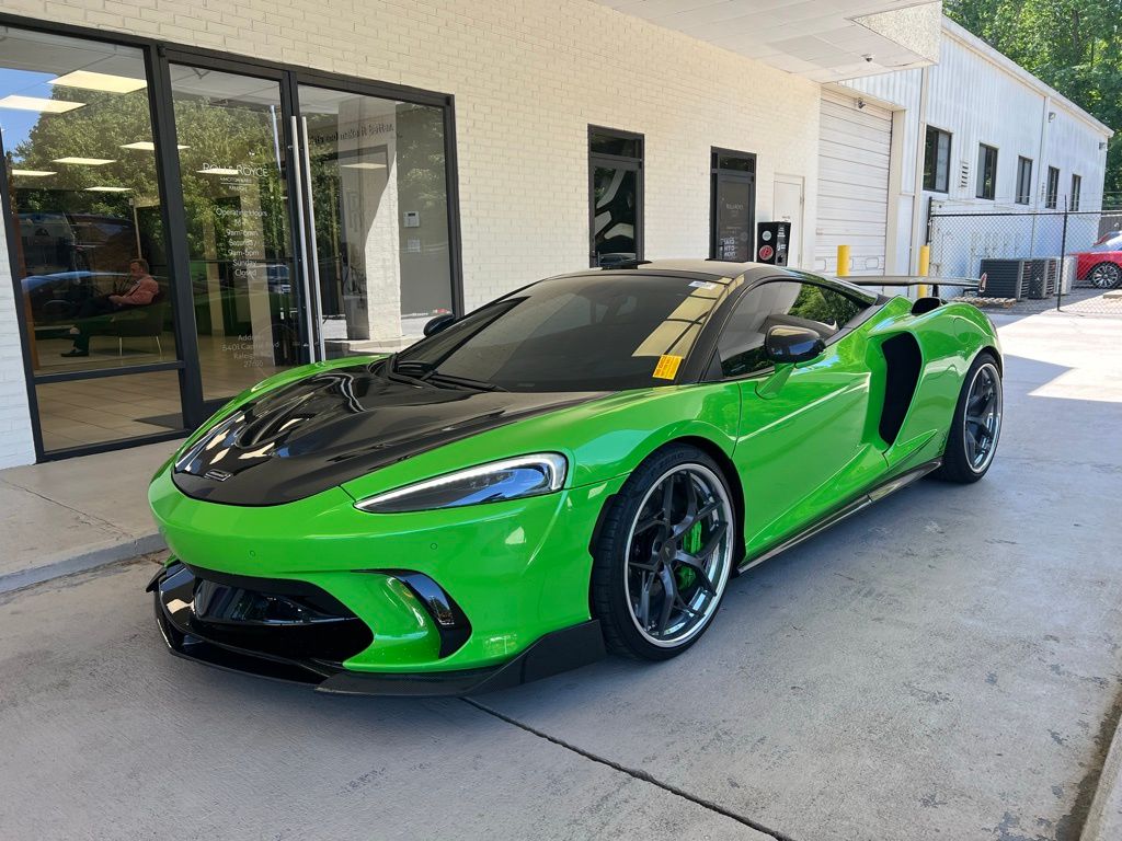 Green 2025 McLaren GTS RWD Coupe Rear-Wheel Drive 7-Speed Automatic