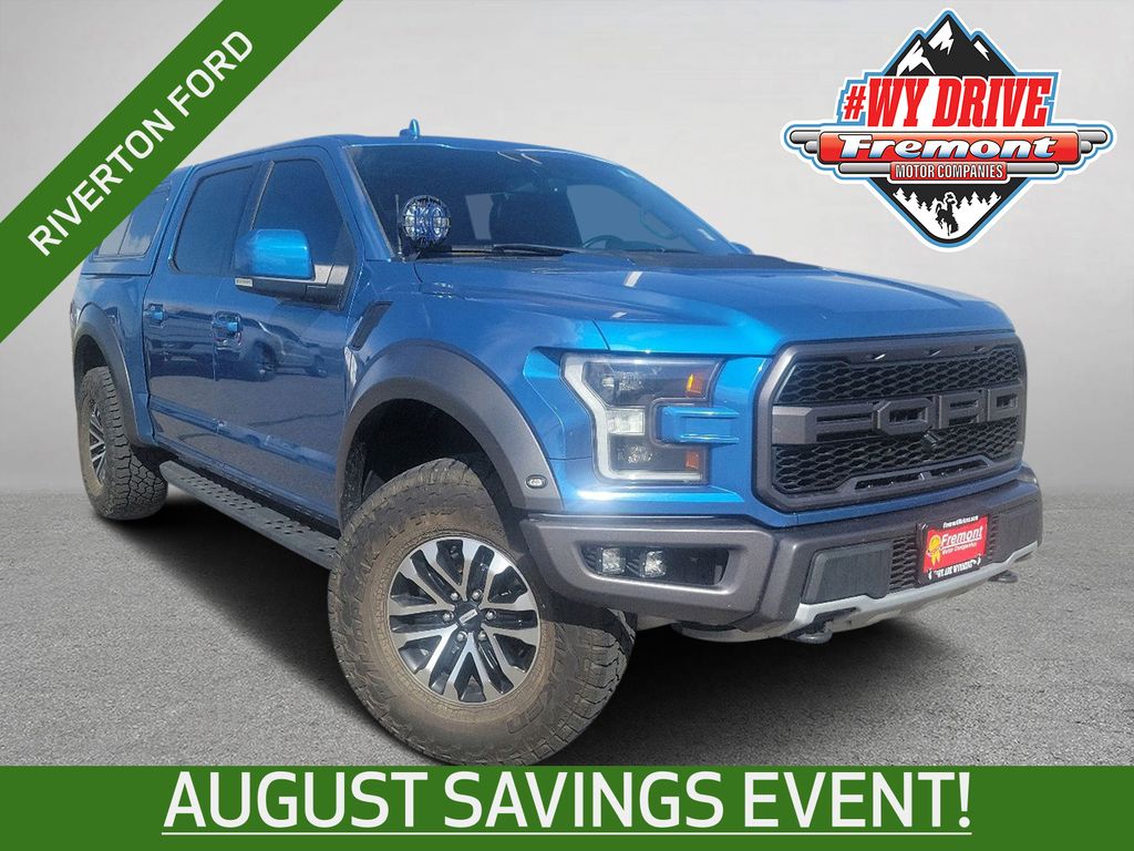Ford Performance Blue Metallic 2019 Ford F-150 Pickup Truck Four-Wheel Drive Automatic