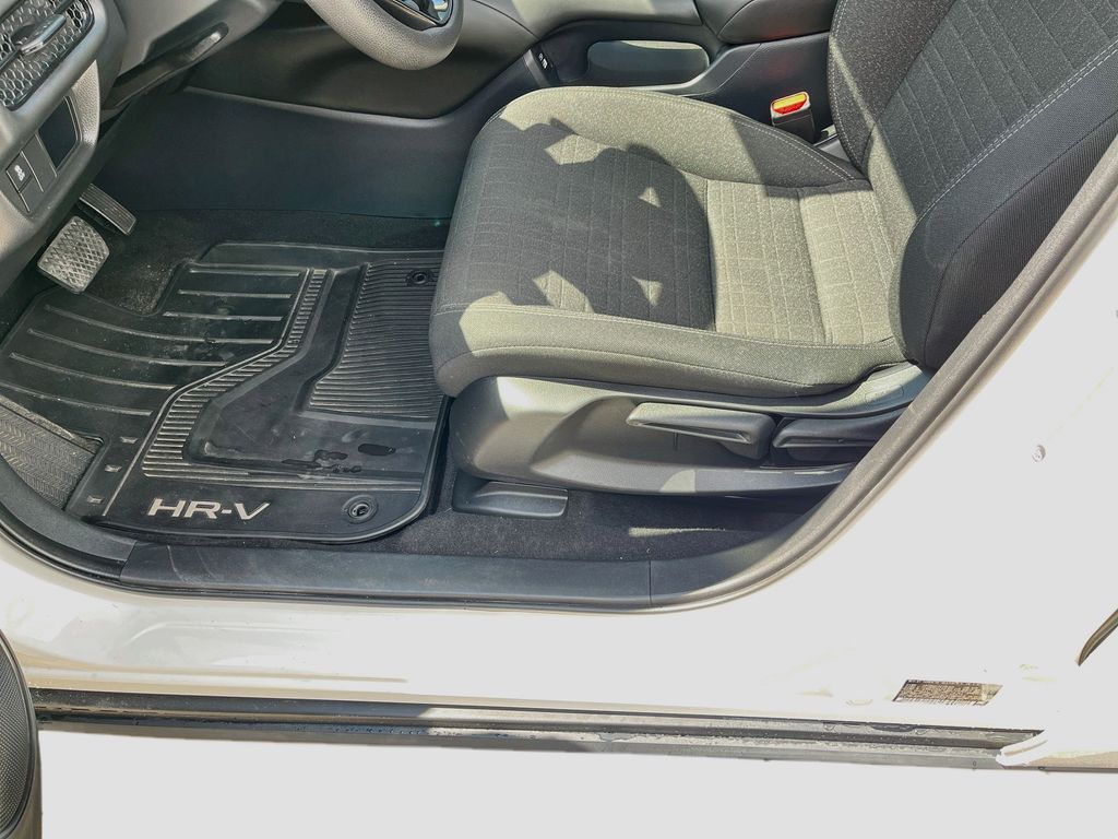 2023 Honda HR-V LX White at Central Houston Nissan
