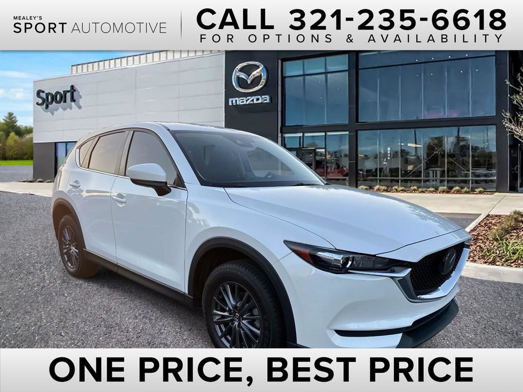 Snowflake White Pearl Mica 2021 Mazda CX-5 Sport FWD SUV / Crossover Front-Wheel Drive 6-Speed Automatic