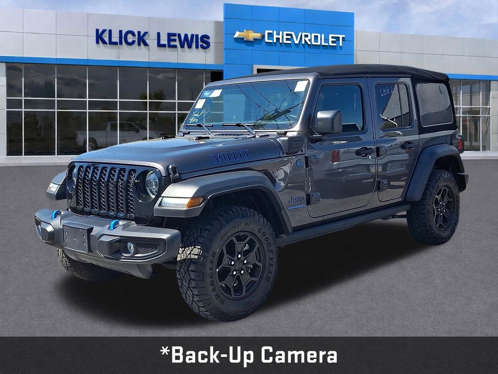 2023 Jeep Wrangler Base 4xe Gray at Bob Ruth Ford