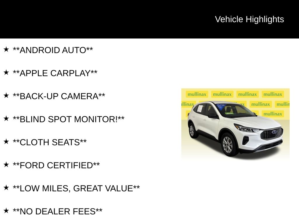 Certified Used 2023 White Ford Active image 12