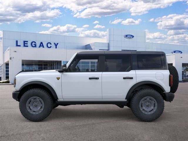 2025 Ford Bronco Badlands White at DeMontrond Gulf Freeway