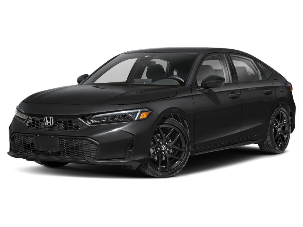 Crystal Black Pearl 2026 Honda Civic Hatchback Hatchback Front-Wheel Drive Continuously Variable Transmission