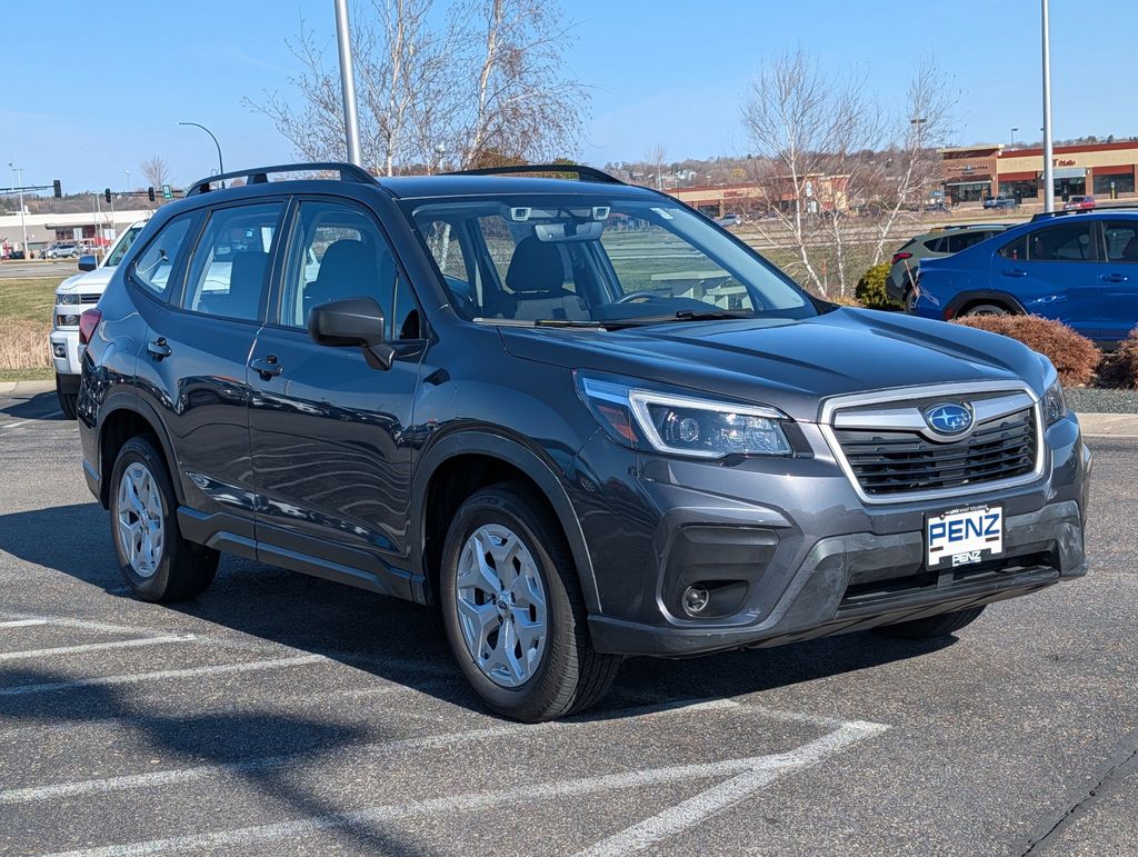 Magnetite Gray Metallic 2021 Subaru Forester Crossover AWD SUV / Crossover All-Wheel Drive Continuously Variable Transmission