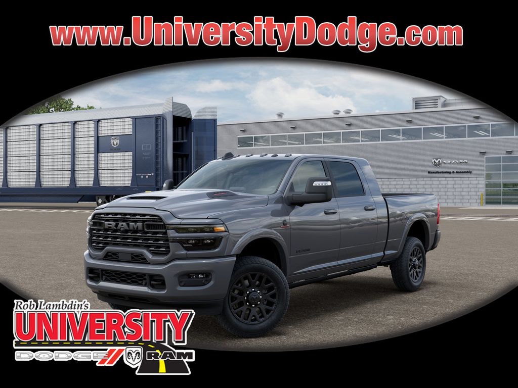 Ceramic Gray Clearcoat 2026 RAM 3500 Pickup Truck Four-Wheel Drive 8-Speed Automatic