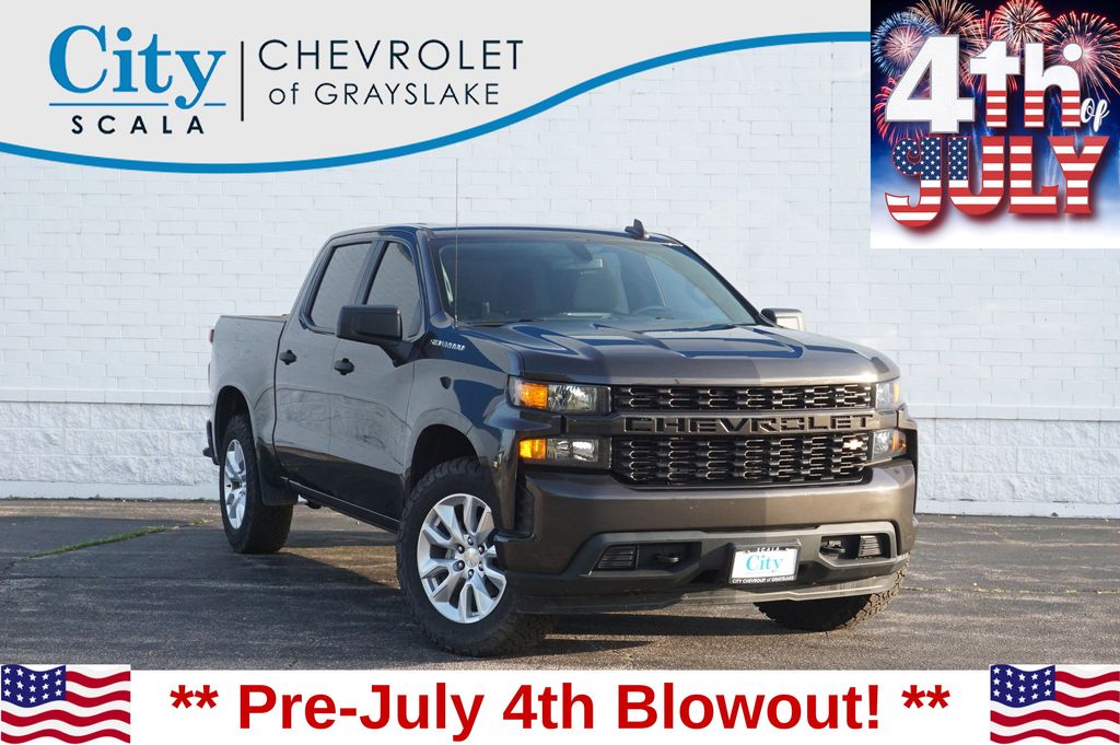 Oxford Brown Metallic 2021 Chevrolet Silverado 1500 Pickup Truck Four-Wheel Drive 8-Speed Automatic