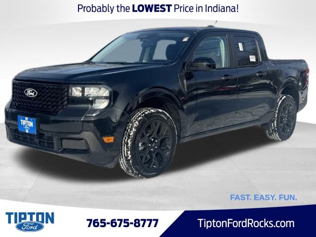 Shadow Black 2025 Ford Maverick Pickup Truck All-Wheel Drive 8-Speed Automatic