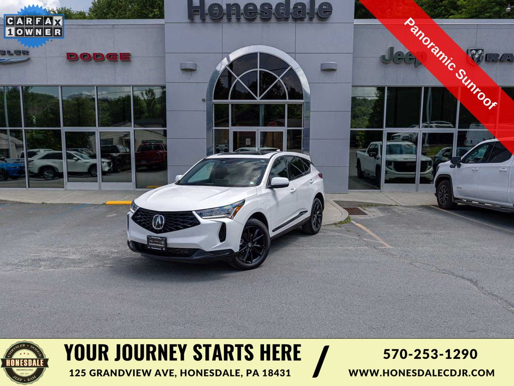 Platinum White Pearl 2025 Acura RDX SUV / Crossover All-Wheel Drive Automatic