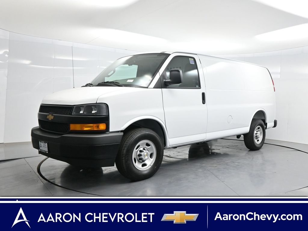 Summit White 2026 Chevrolet Express Cargo Van Rear-Wheel Drive