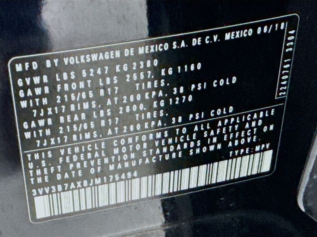 Used Car 2018 Volkswagen Tiguan  2.0t Se For Sale Under $12,000 In Austin, Texas