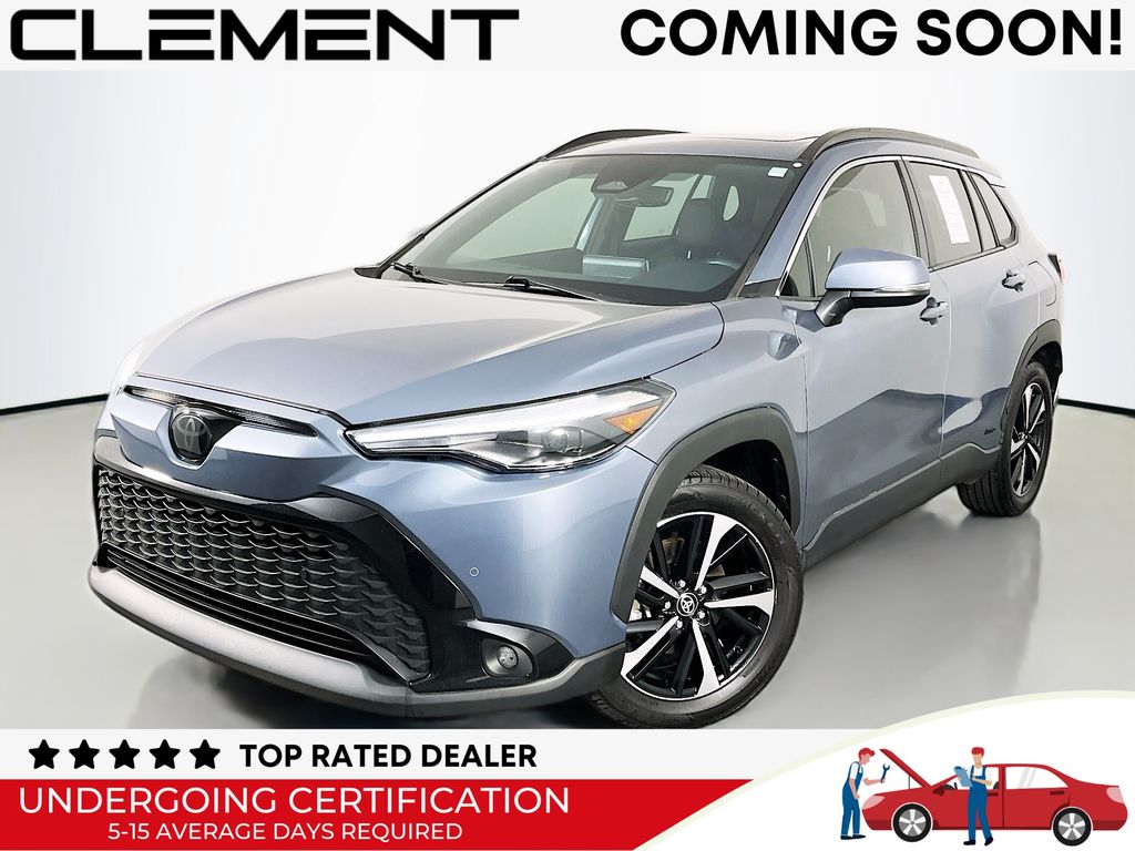 Celestite 2024 Toyota Corolla Cross Hybrid XSE AWD SUV / Crossover All-Wheel Drive Continuously Variable Transmission
