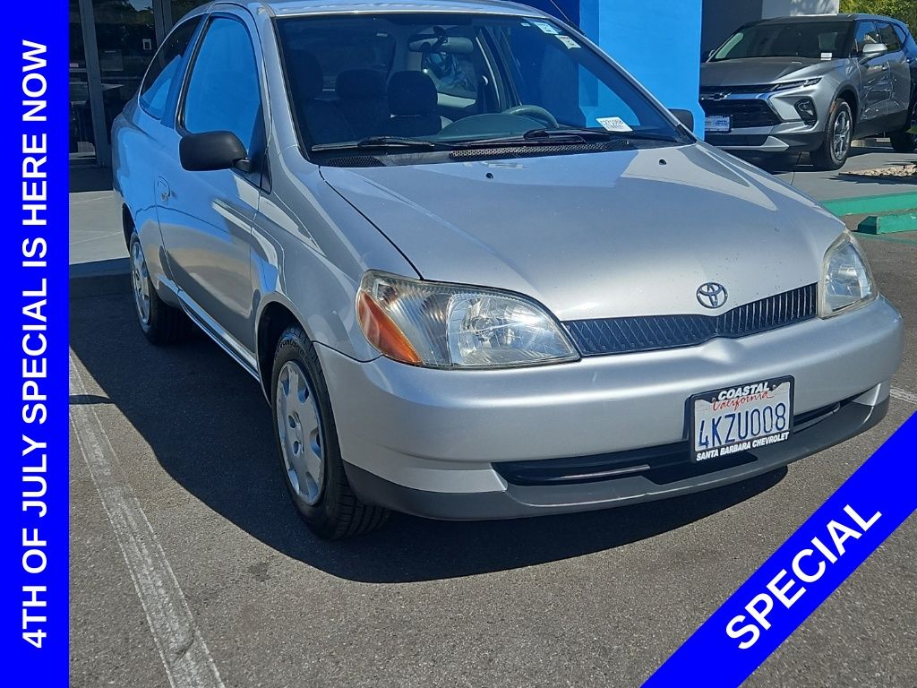Silver 2000 Toyota ECHO Coupe Front-Wheel Drive 5-Speed Manual