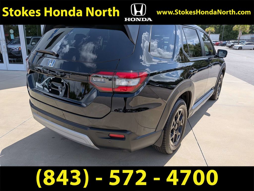 2025 Honda Pilot EX-L Black at Stokes Honda North