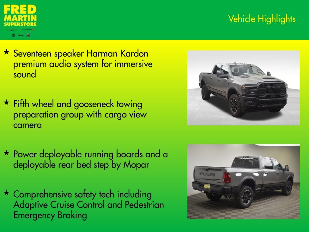 new 2026 Ram 2500 car, priced at $86,329